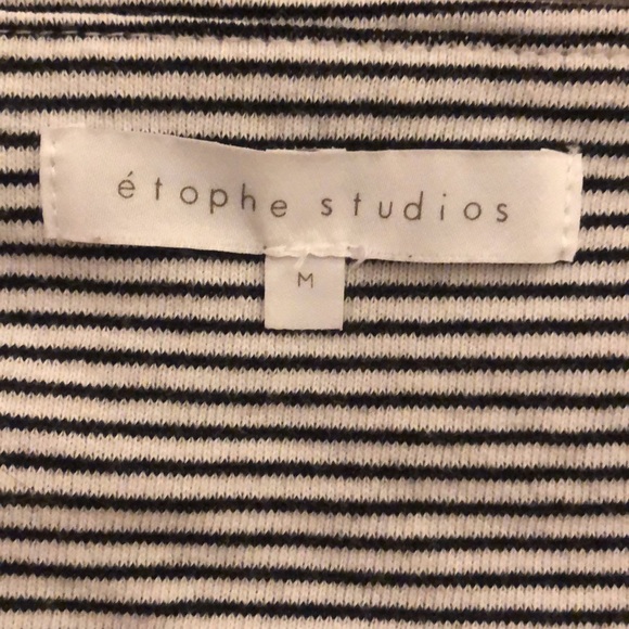 Striped Ruffle Crop Top - Picture 4 of 4